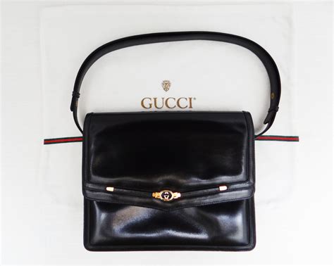 vintage Gucci leather bag